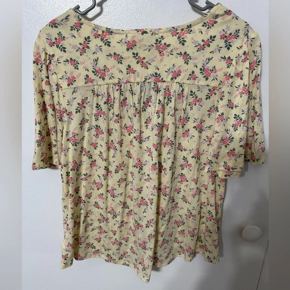 NWT Women’s floral lucky brand top - Picture 4 of 5